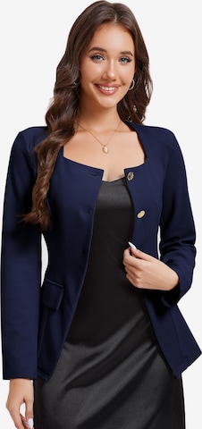 Yesfashion Blazer in Blue: front
