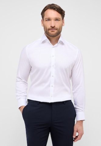 ETERNA Comfort fit Business shirt in White: front