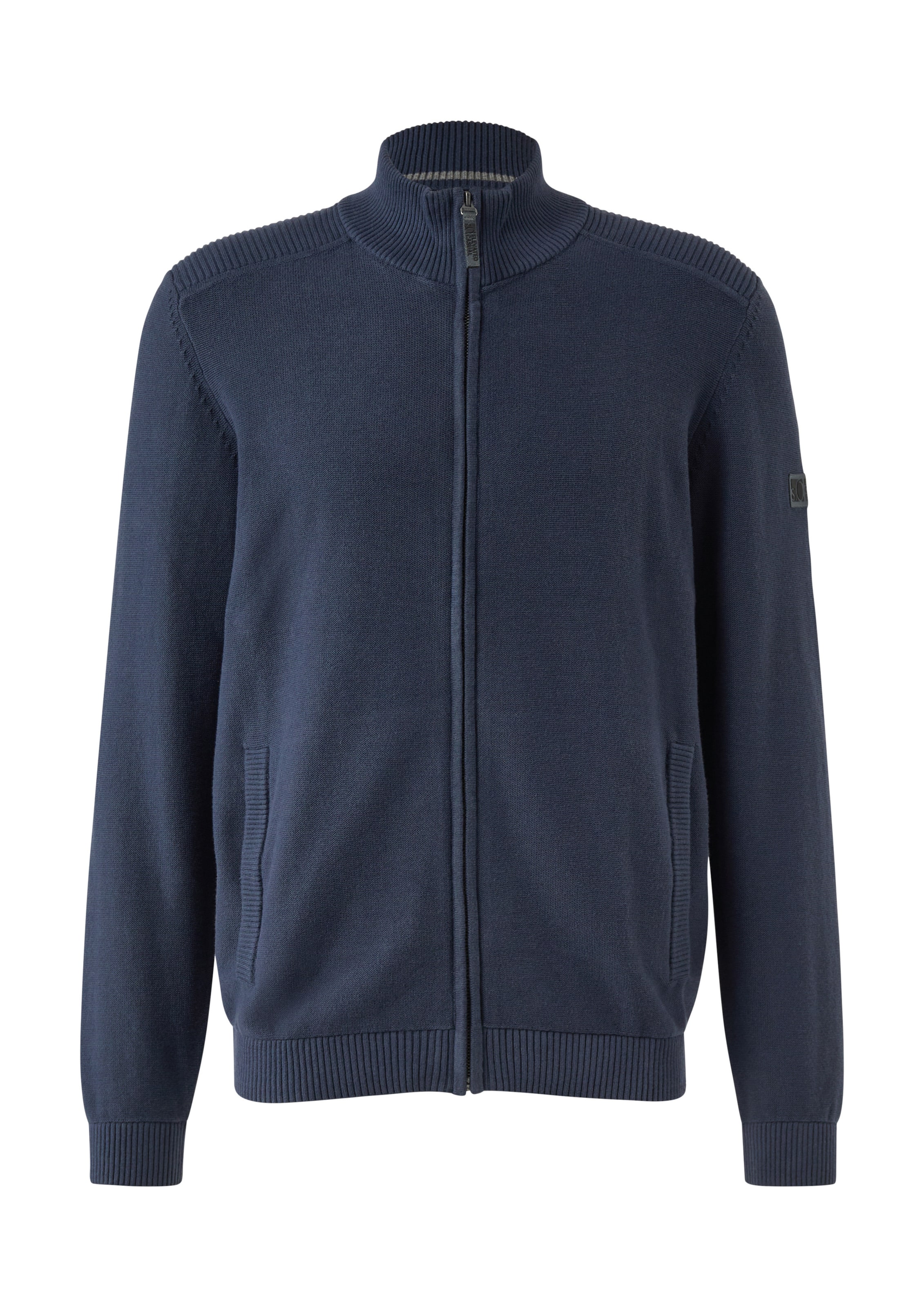 s.Oliver Strickjacke in Blau: Vorderseite