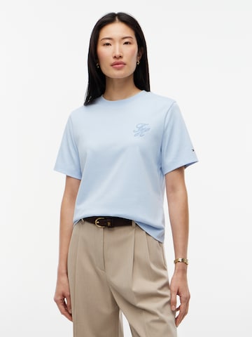 TOMMY HILFIGER Μπλουζάκι σε μπλε: μπροστά