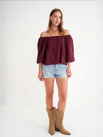 MixRay Blouse 'Blusen' in Red