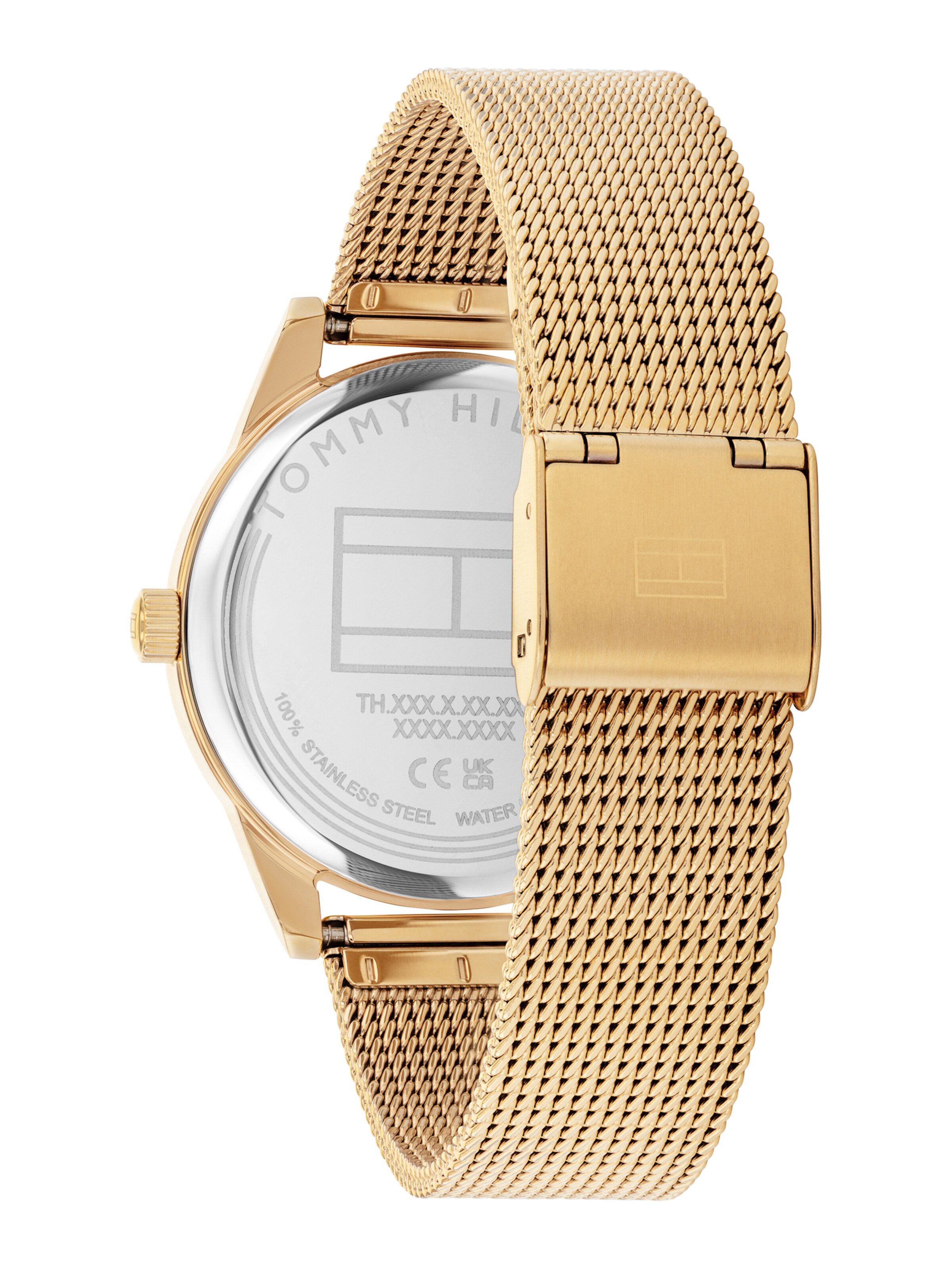 TOMMY HILFIGER Analog watch 'CAMILLE' in Gold