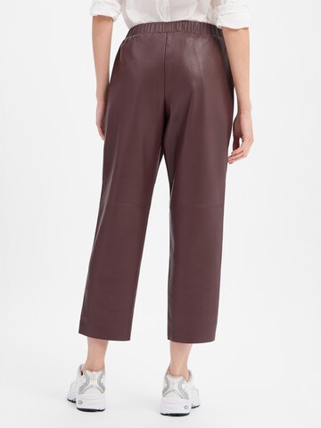 Marie Lund Regular Broek in Lila