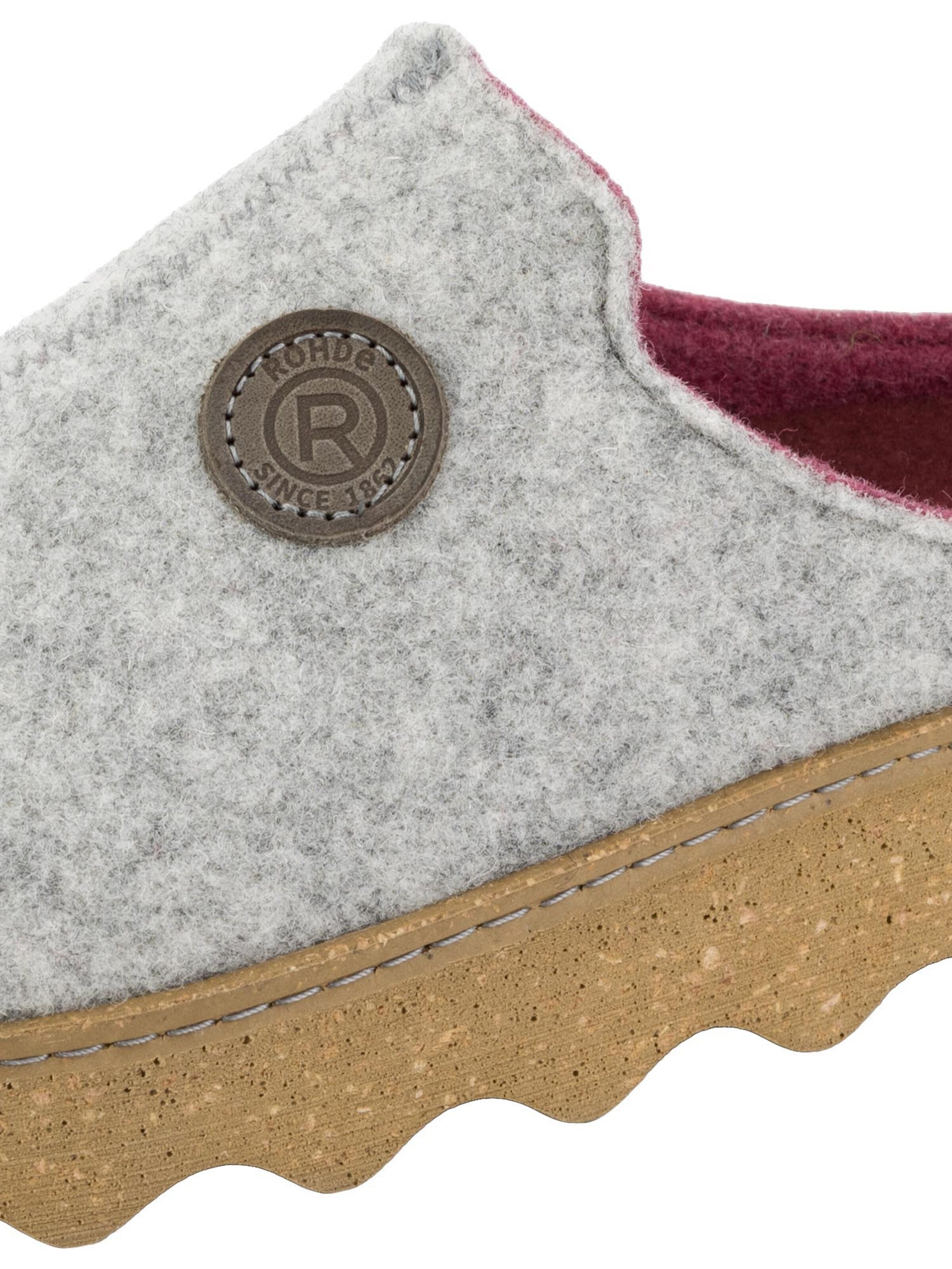 Clogs 'Foggia-D' di ROHDE in grigio