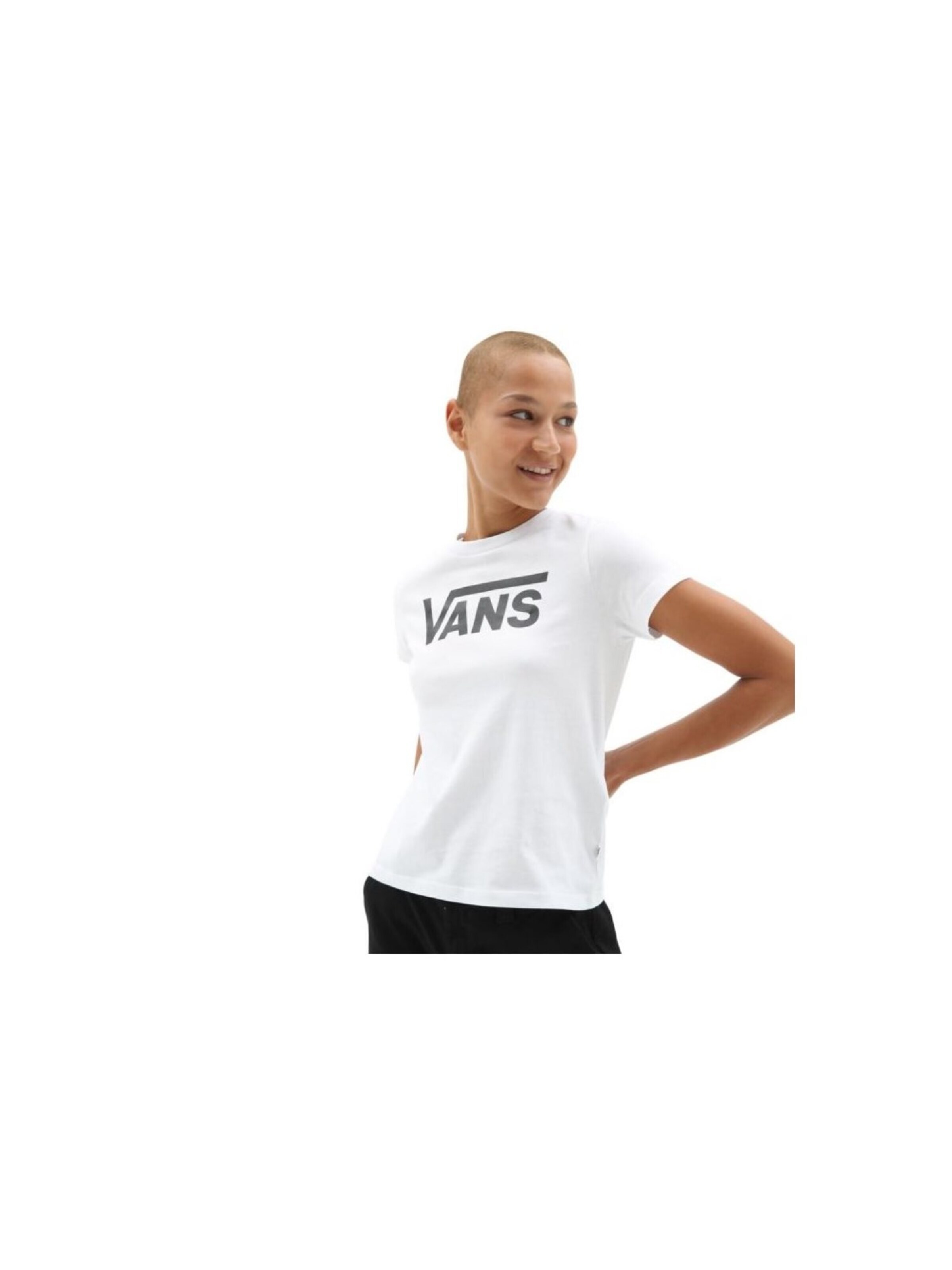 VANS Shirt 'Flying V Crew' in White: front