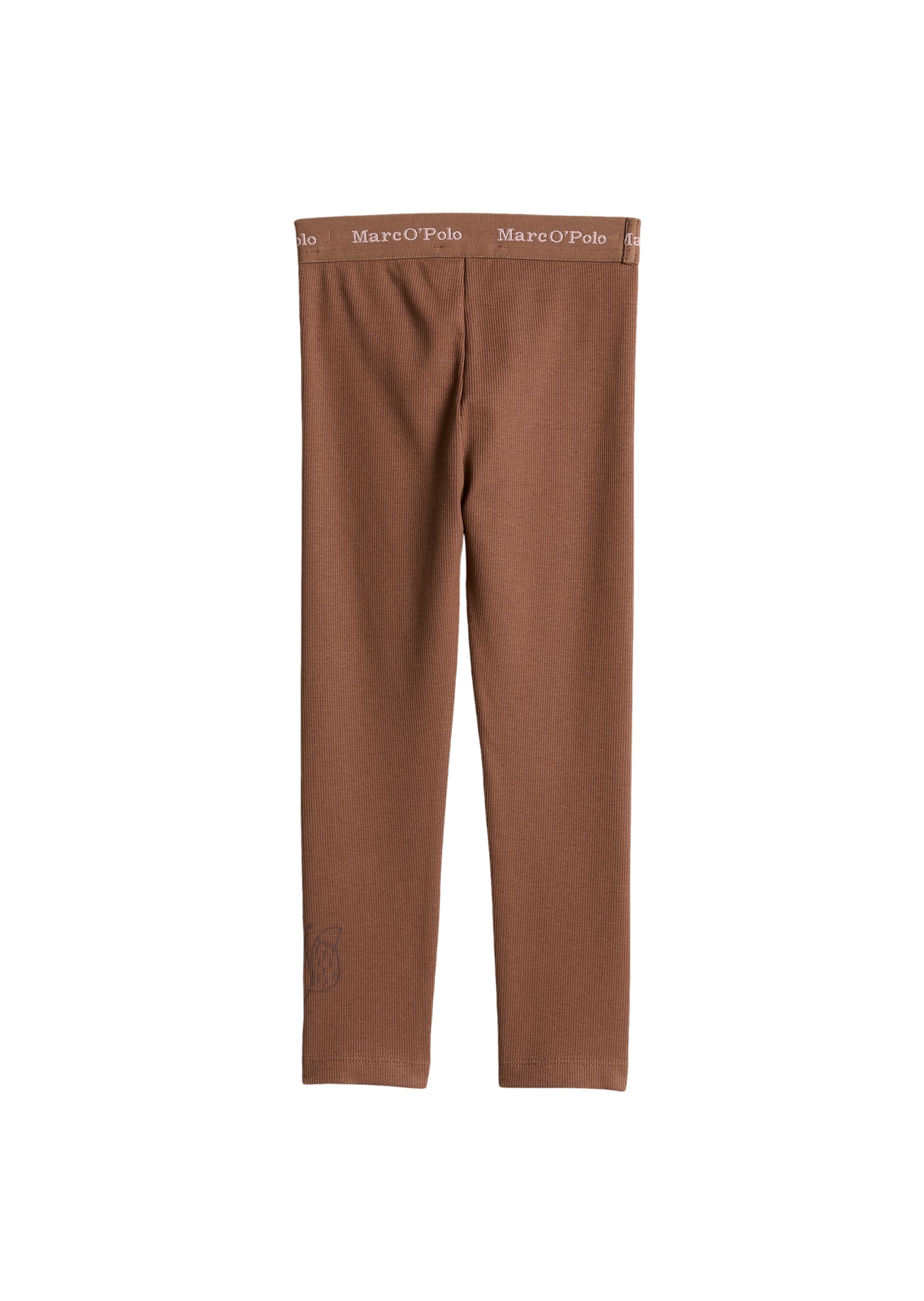Marc O'Polo Skinny Leggings in Bruin: terug