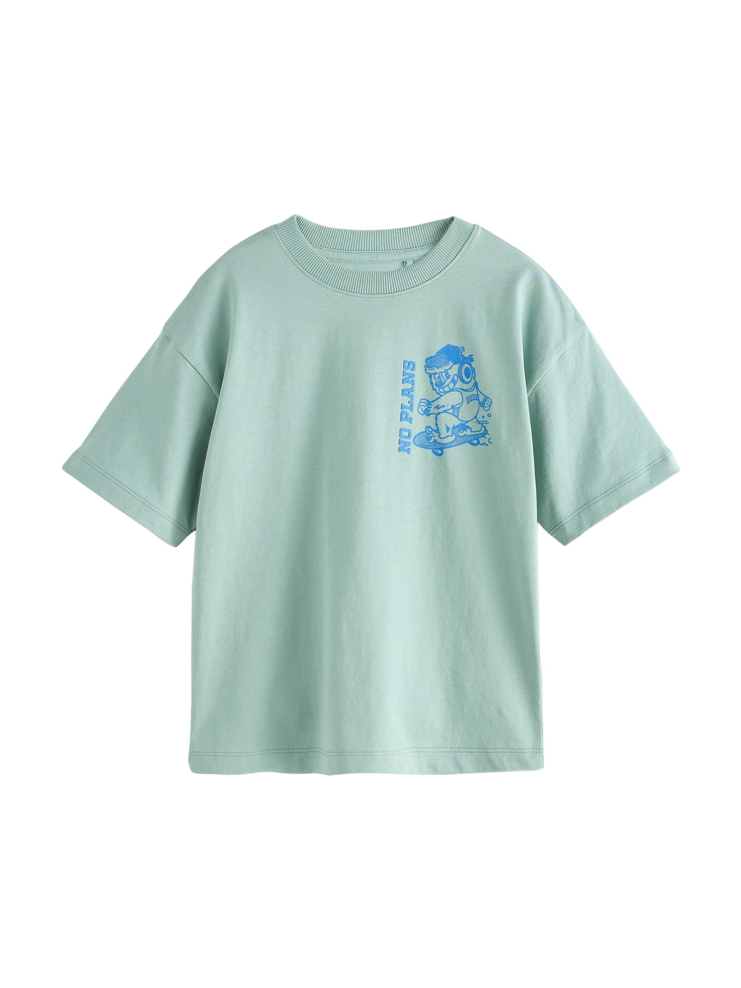 Next - Camiseta en verde: frente