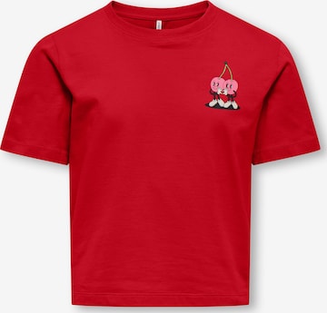 ONLY Shirt in Red: front