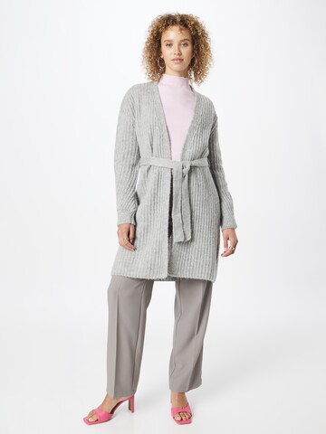 MORE & MORE Knit cardigan in Grey: front