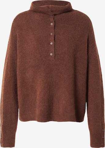 Pullover 'Bondie Hope' di MSCH COPENHAGEN in marrone: frontale