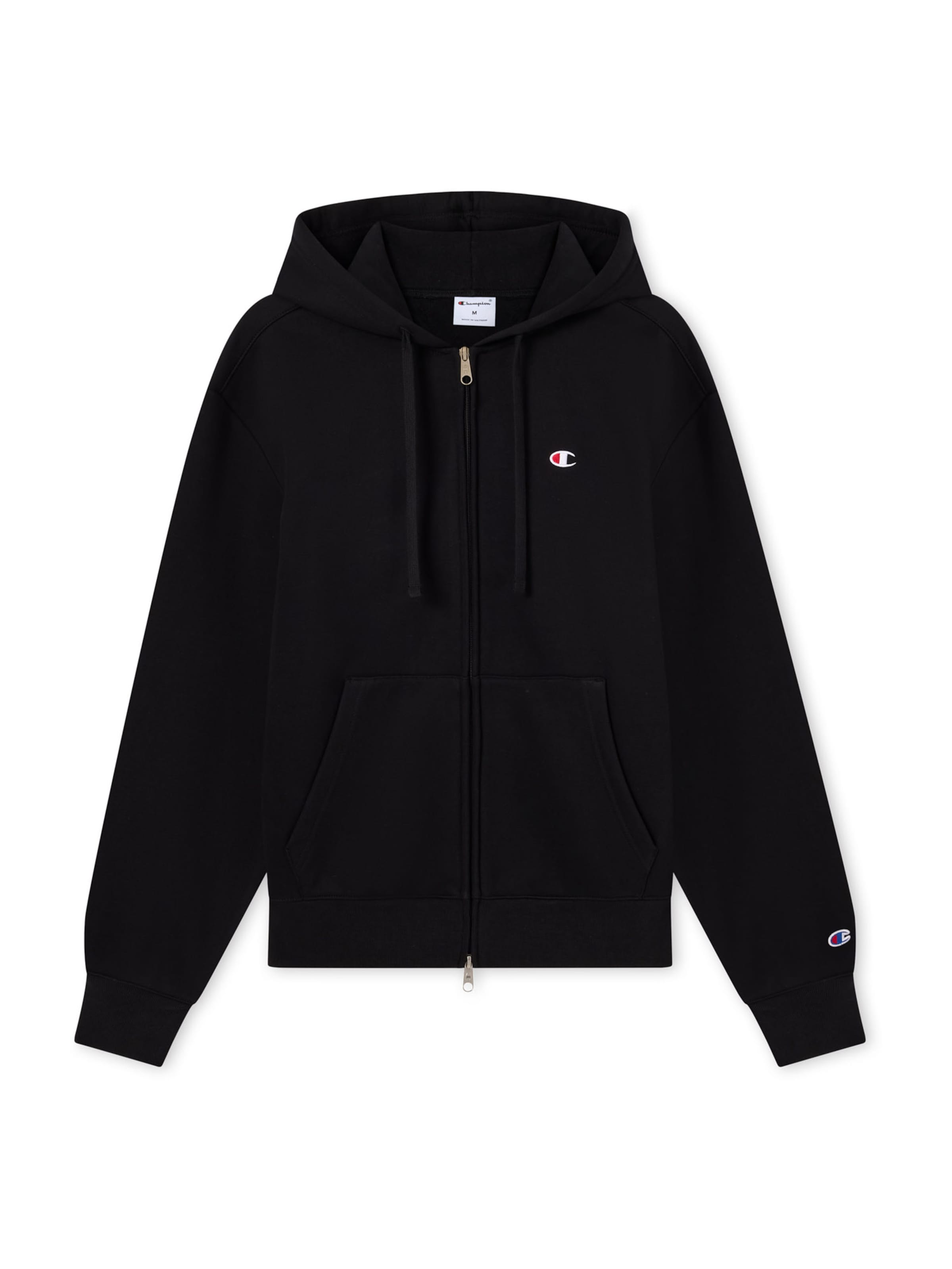 Champion Кофта на молнии в размере XS в Черный, Обзор товара
