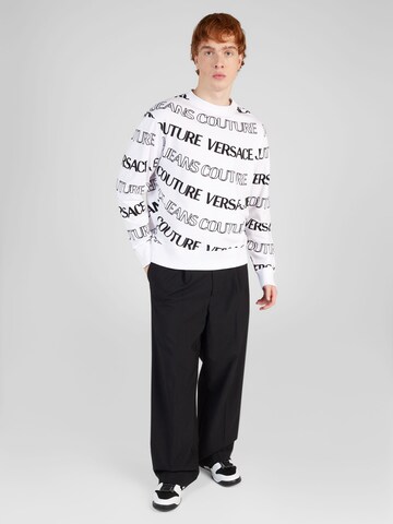 Sweat-shirt Versace Jeans Couture en blanc