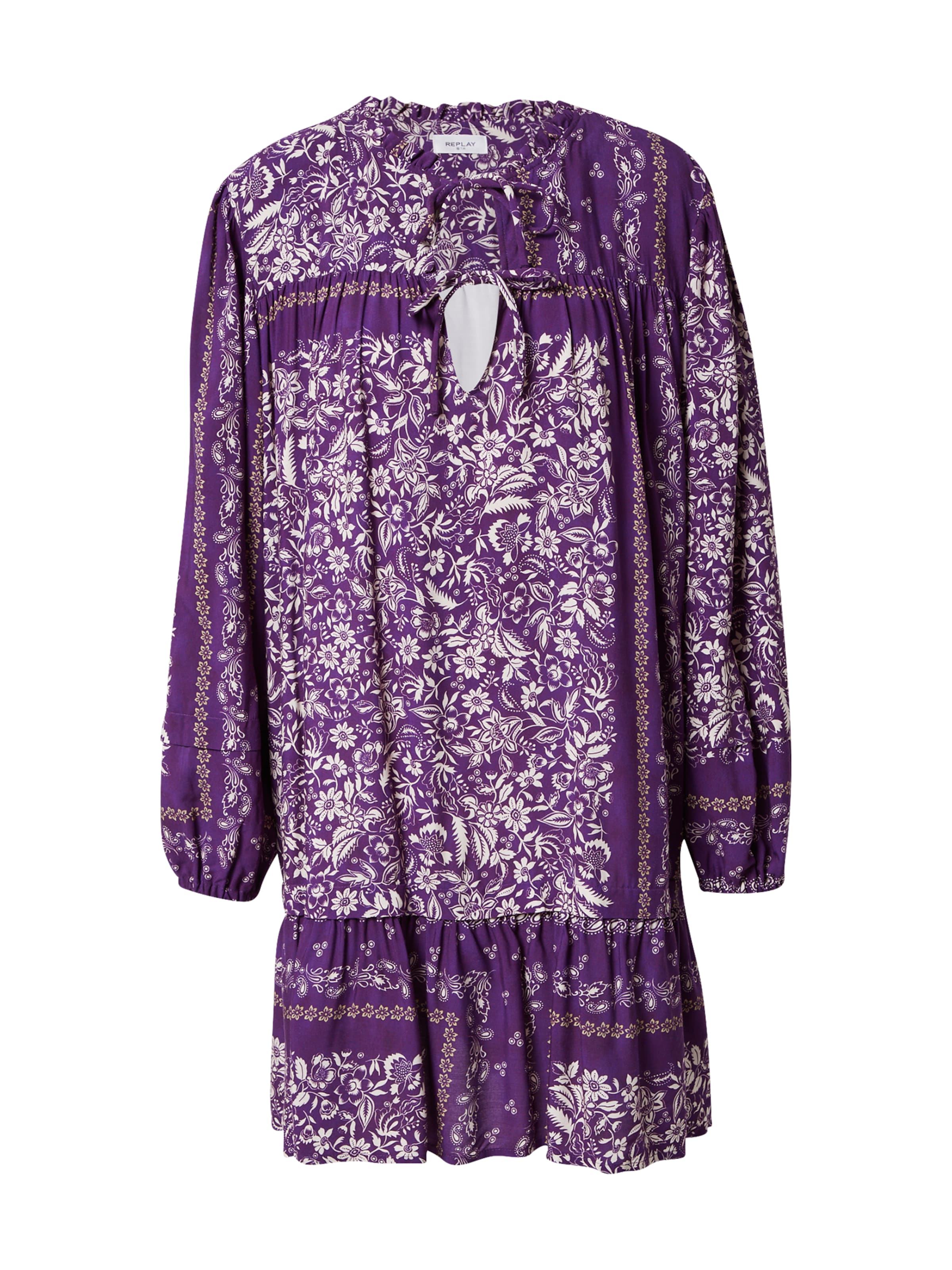 REPLAY Kleit, värv lilla: eest vaates
