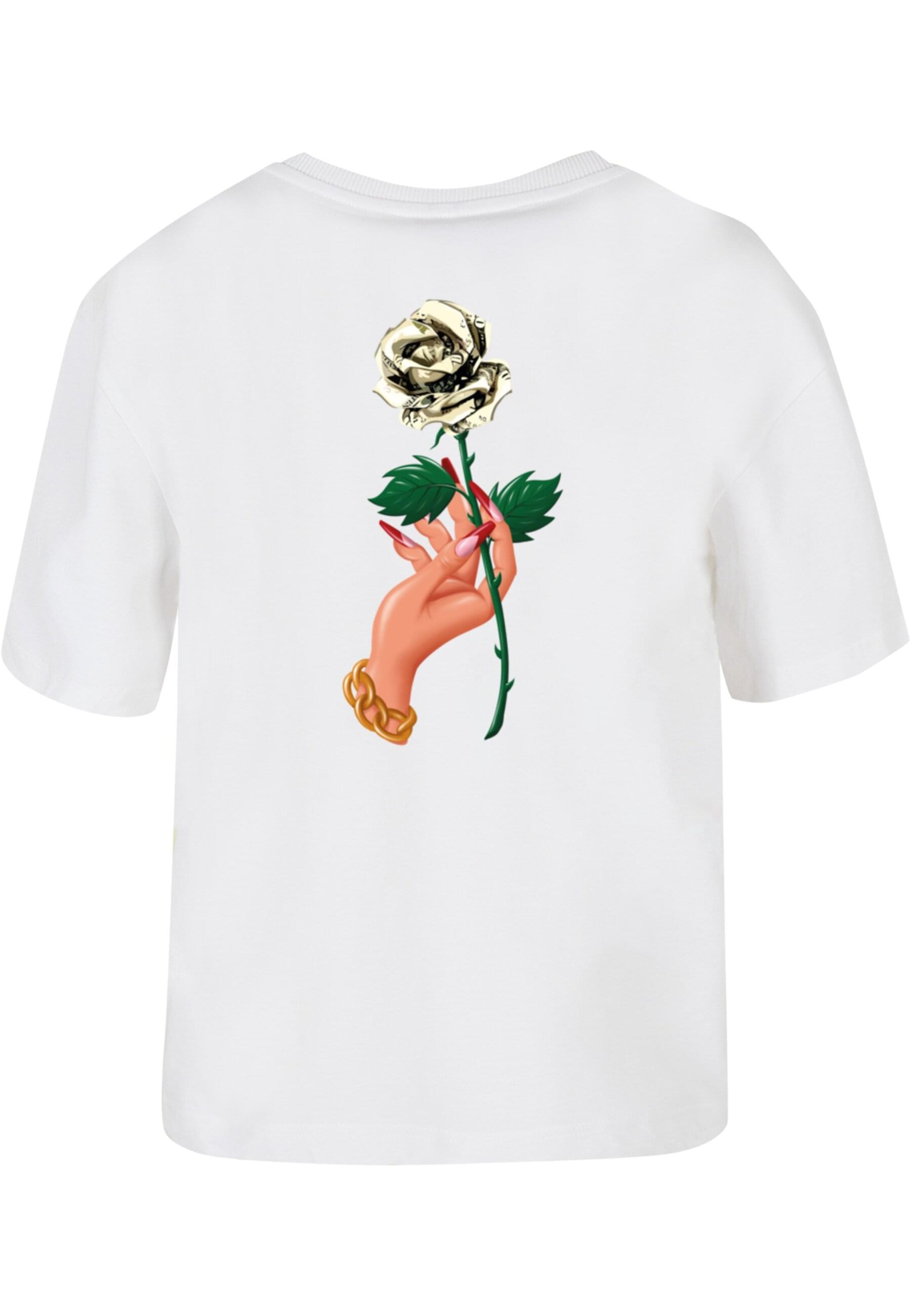 Miss Tee Shirt 'Love Is Blind Love Is Cruel' in White