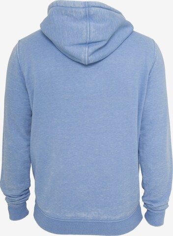 Urban Classics Zip-Up Hoodie in Blue