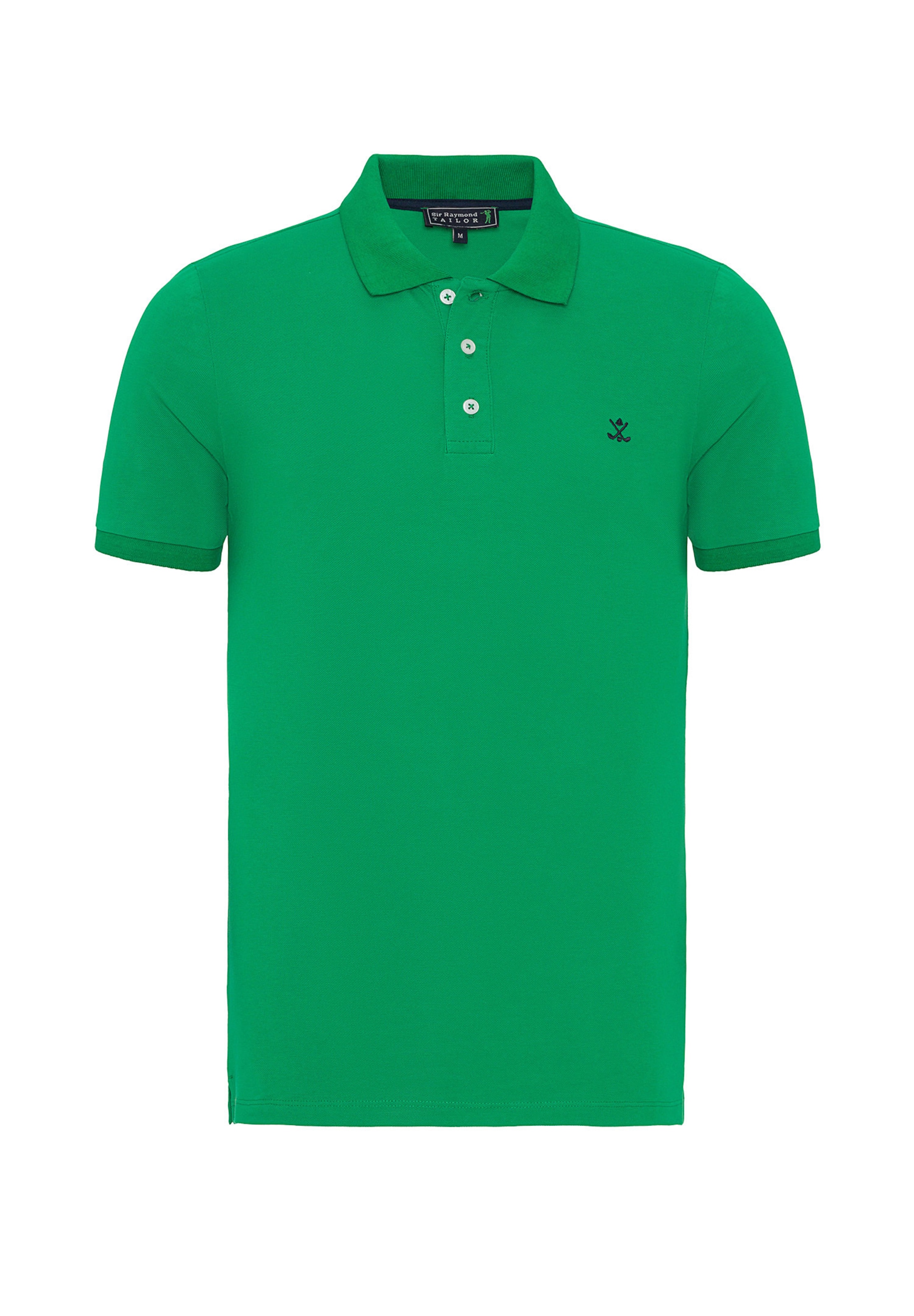 Sir Raymond Tailor Poloshirt 'Wheaton' in Grün: Vorderseite