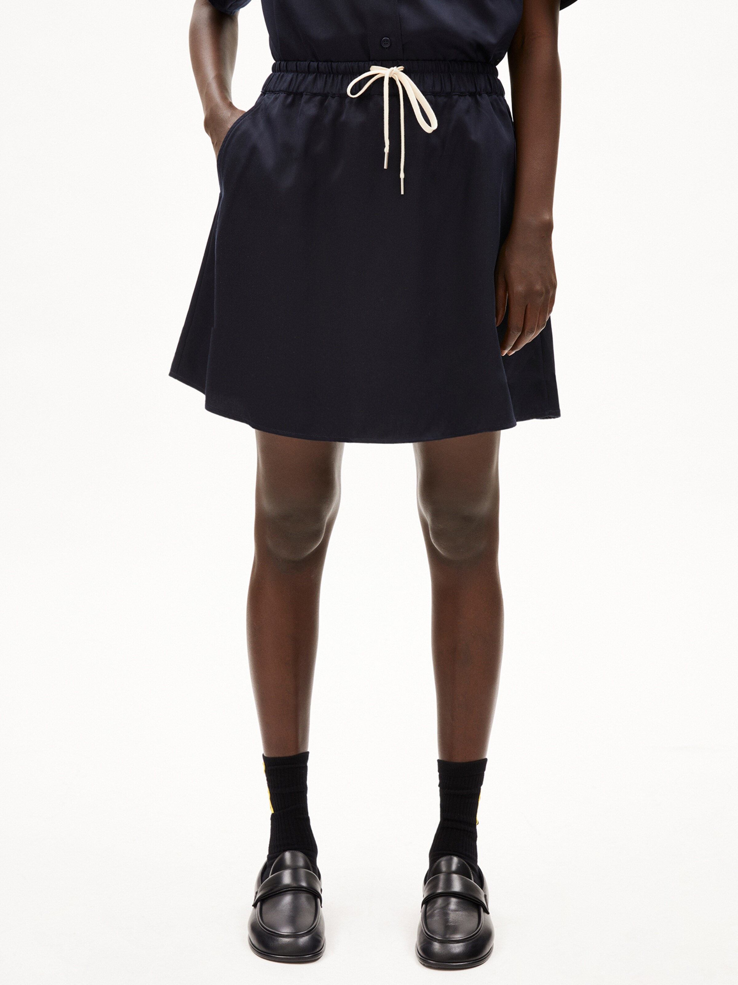 ARMEDANGELS Rock in Blau: Vorderseite