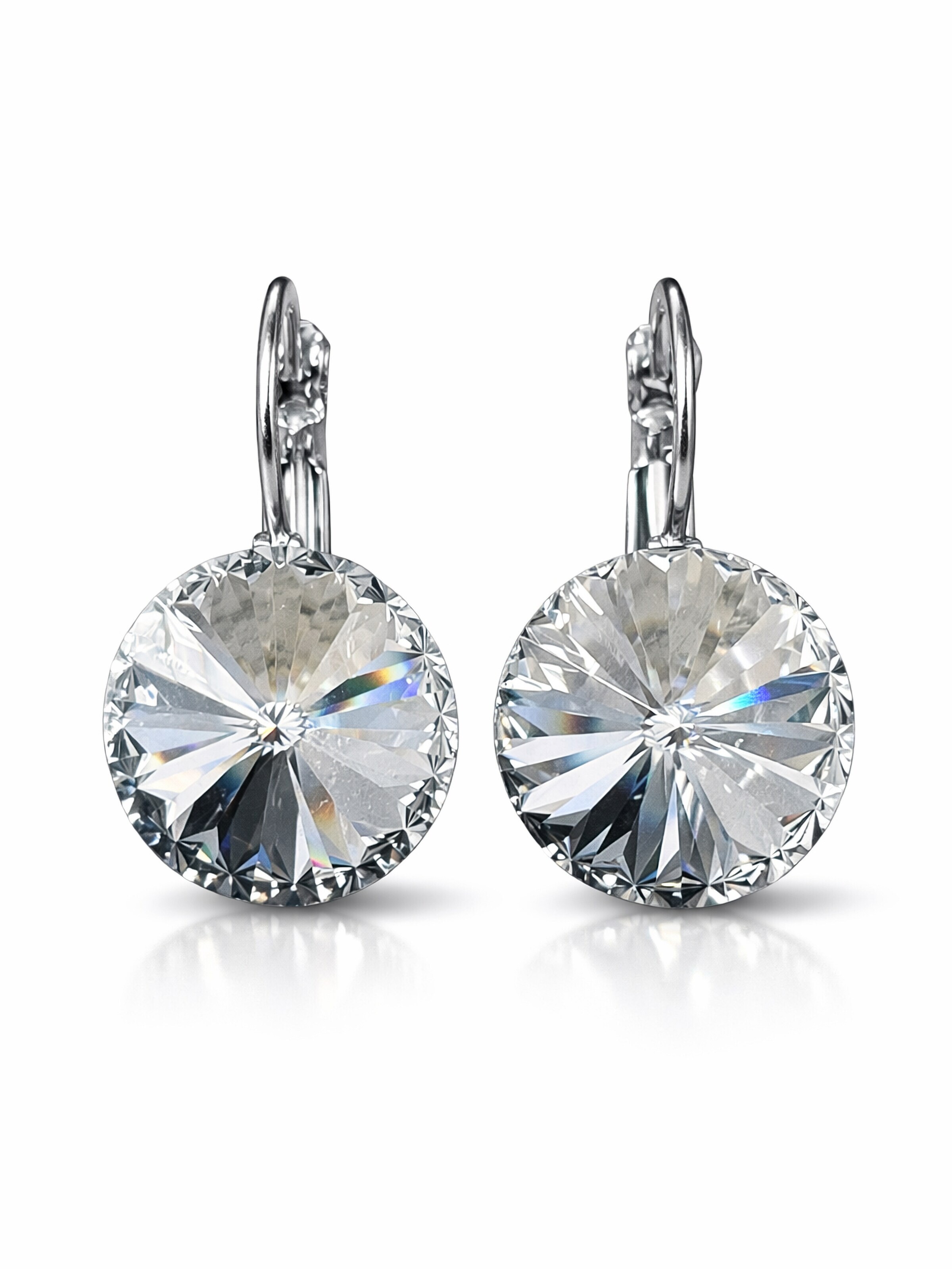 COLLEZIONE ALESSANDRO Earrings 'Germany' in Transparent