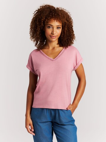 PROTEST Shirt 'PRTMondaysi' in Pink: front