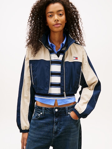Veste mi-saison Tommy Jeans en bleu : devant