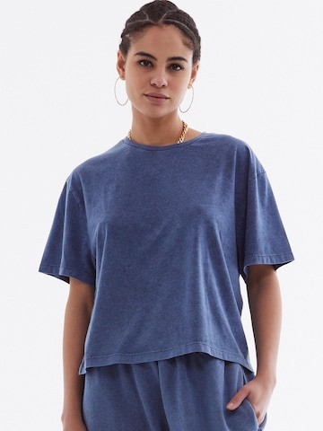 Rockupy Shirt 'İndigy' in Blue: front