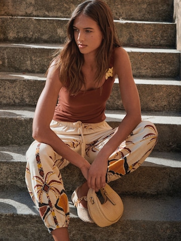 Next Tapered Broek in Beige