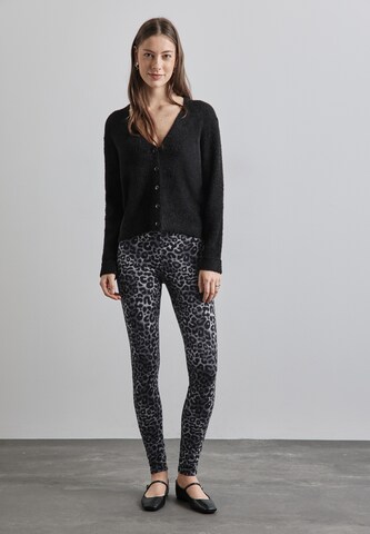 STREET ONE Skinny Leggings in Grey