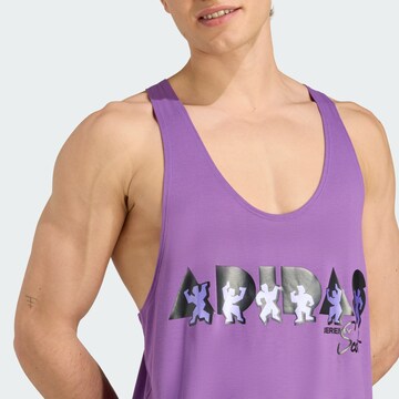 ADIDAS PERFORMANCE Функциональная футболка 'Adidas x Jeremy Scott' в Лиловый