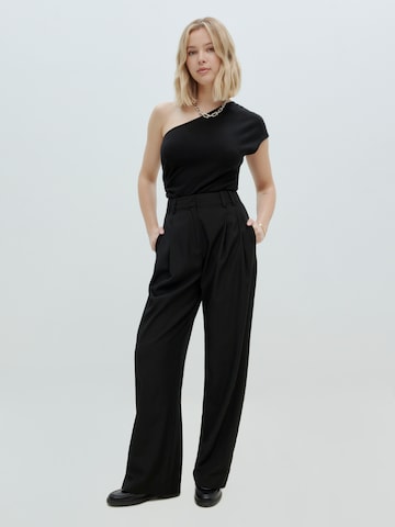 EDITED Loosefit Hose 'Berte Tall' in Schwarz