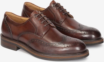 Kazar Lace-Up Shoes in Brown