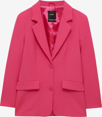 Blazer Pull&Bear en rose : devant