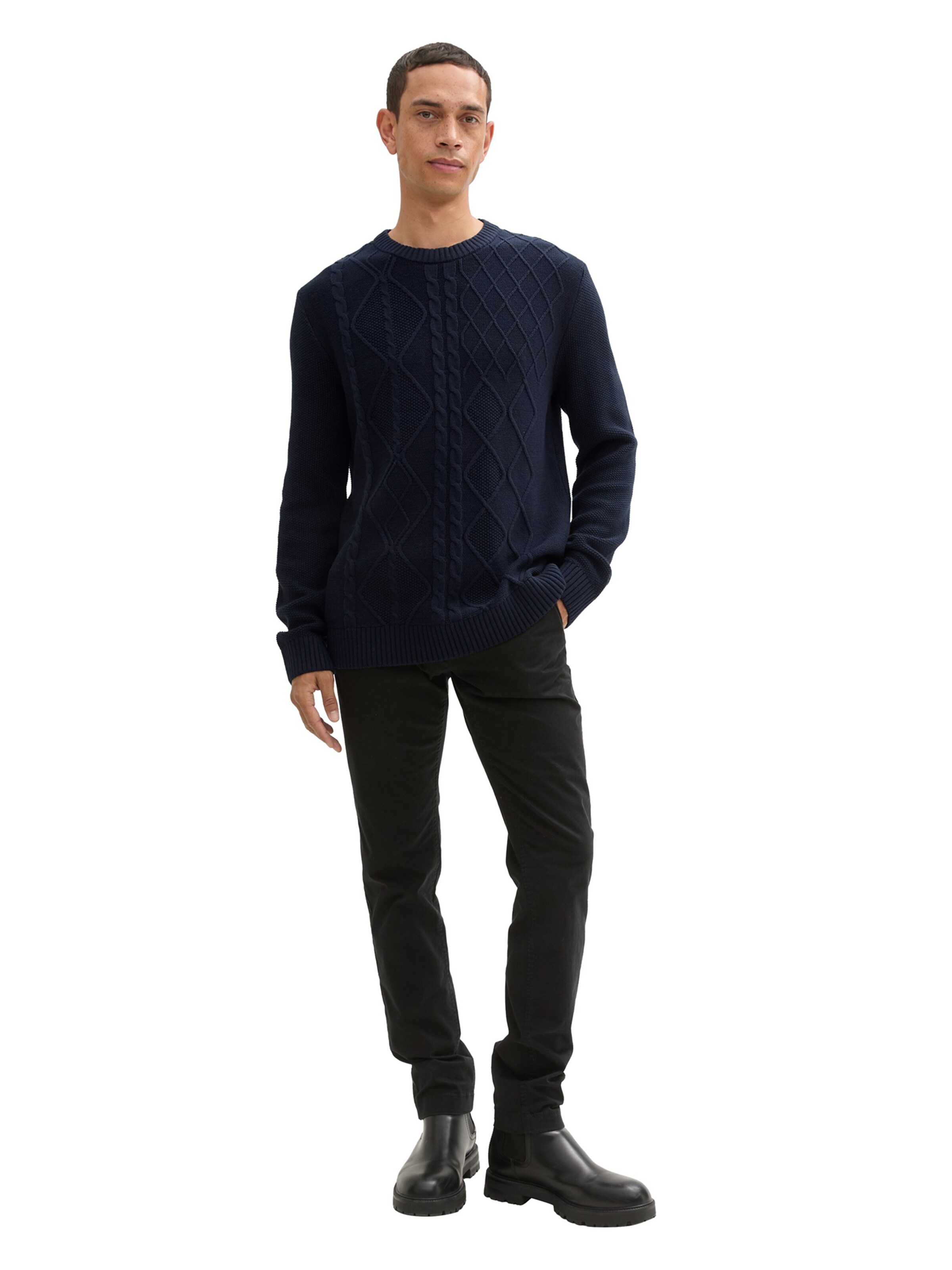TOM TAILOR Sweater in Blue