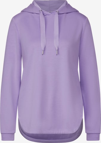 STREET ONE Sweatshirt in Purple: front