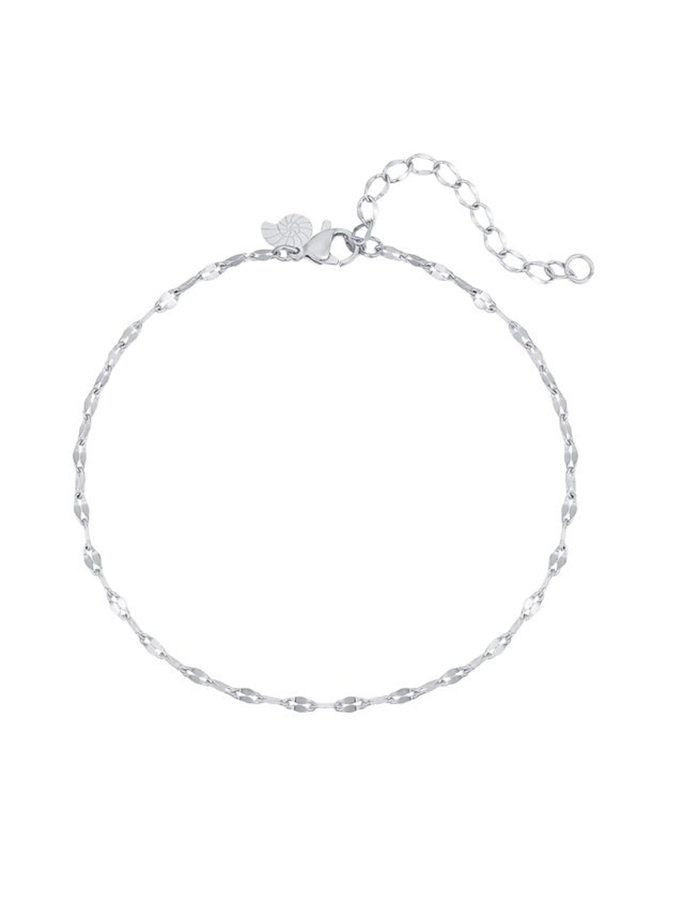 Gioiello per i piedi 'Sunny' di Hey Happiness in argento: frontale