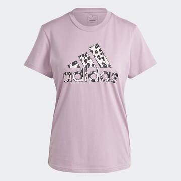 ADIDAS SPORTSWEAR T-Shirt in Pink: predná strana