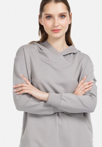 Sweat-shirt HELMIDGE en gris