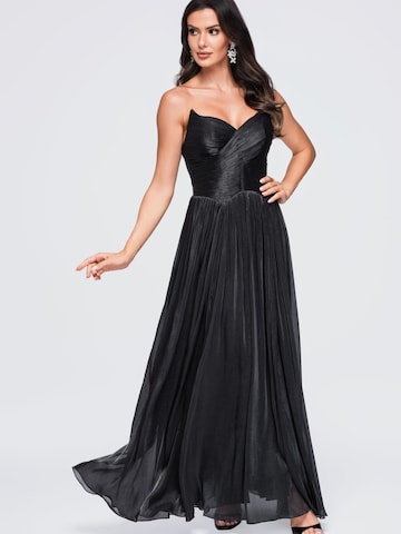 Ombre Abendkleid‌‌‌‌‌‌‌‌‌ in Schwarz