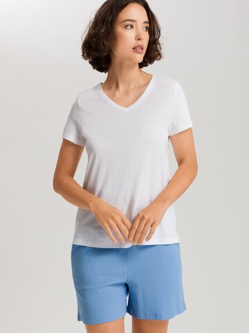 Hanro Shirt 'Sleep & Lounge' in White: front