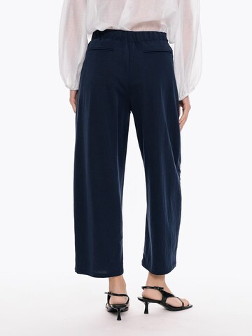 4TAILORS Loosefit Broek 'Operator' in Blauw