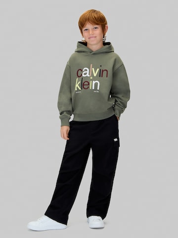 Sweat Calvin Klein Jeans en vert