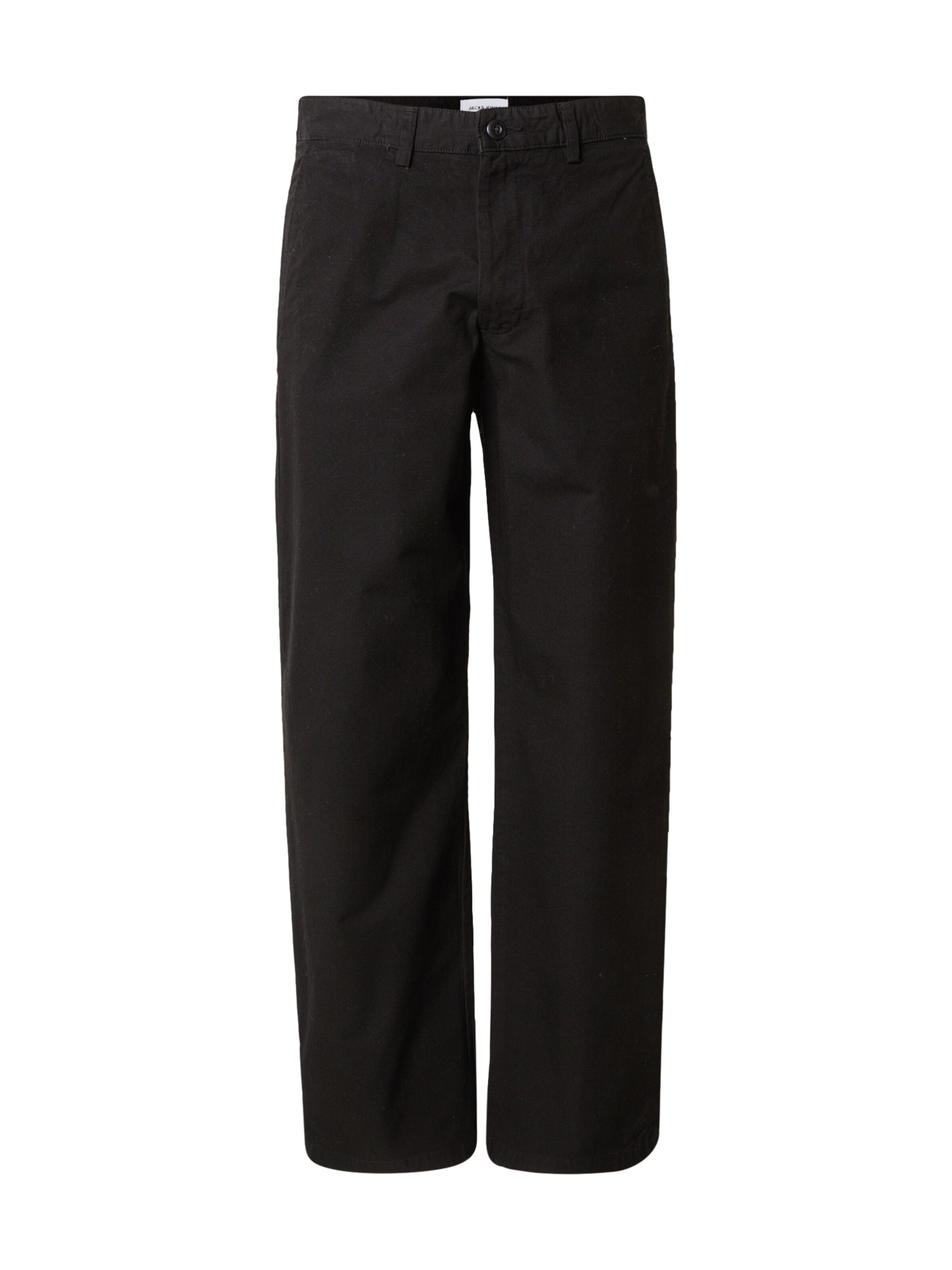 JACK & JONES Regular Chino 'BILL' in Zwart: voorkant