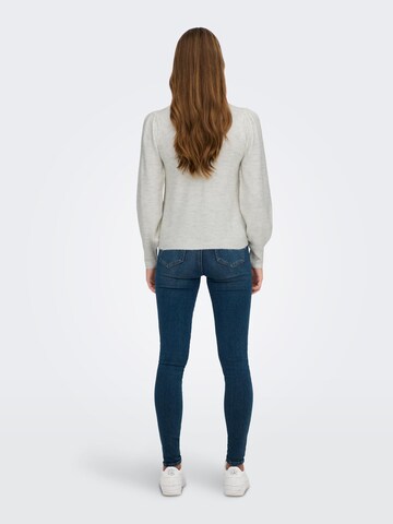 JDY Pullover 'Elanor Lia' in Grau