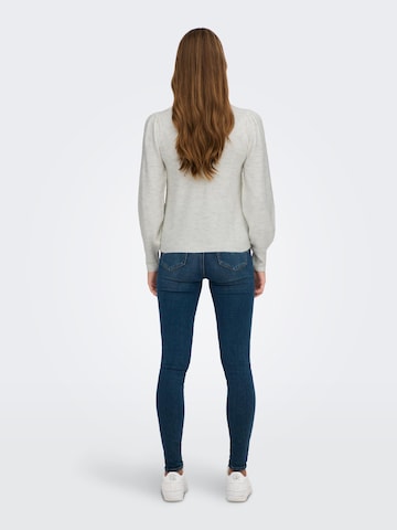 JDY Sweater 'Elanor Lia' in Grey