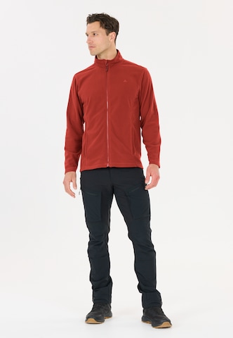 Whistler Athletic fleece jacket 'Romark' in Red
