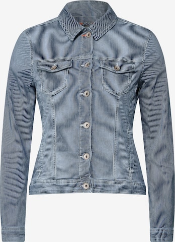 CECIL Between-Season Jacket in Blue: front