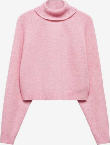 Pull-over 'Cea' MANGO en rose : devant