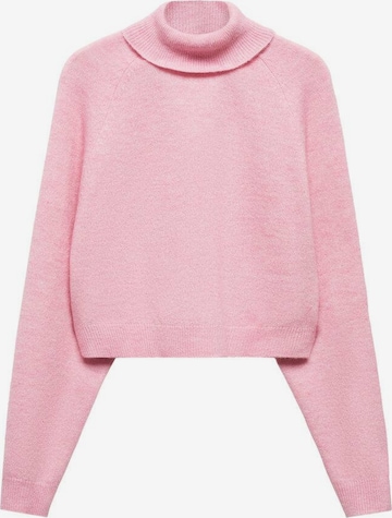 Pull-over 'Cea' MANGO en rose : devant