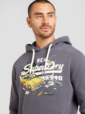 Superdry Collegepaita 'New York' värissä sininen