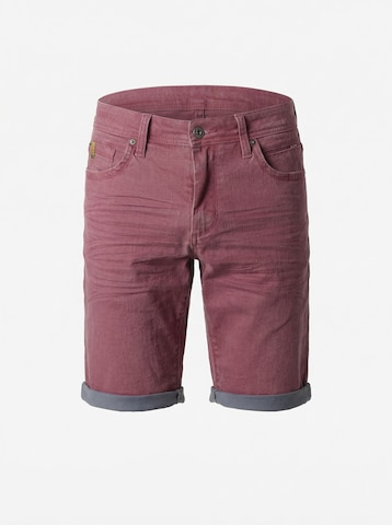 sarkans KOROSHI Standarta Džinsi: no priekšpuses