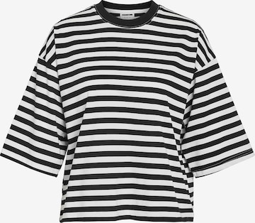 juoda Noisy may Laisvi marškinėliai 'NMEMBER': priekis